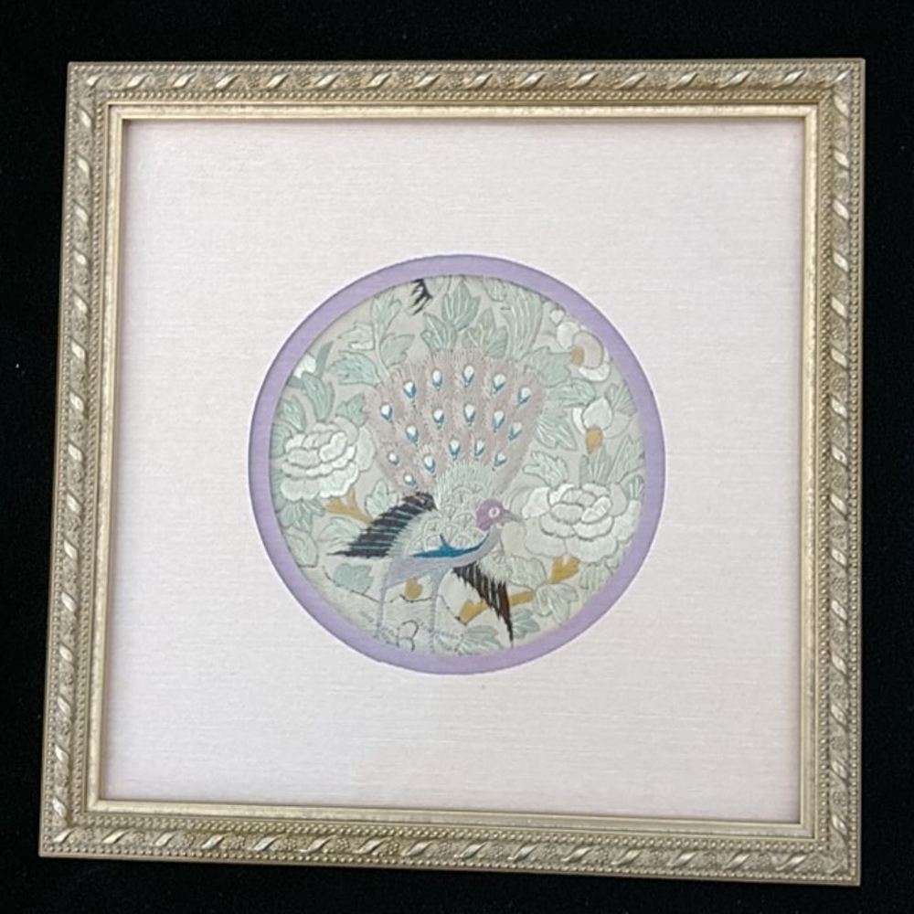 Framed embroidery